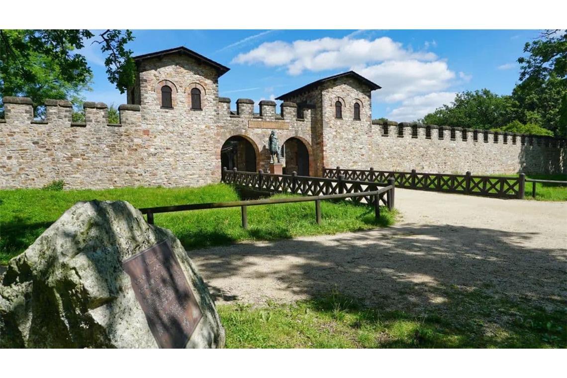 Römerkastell Saalburg am ehemaligen Limes im Taunus.