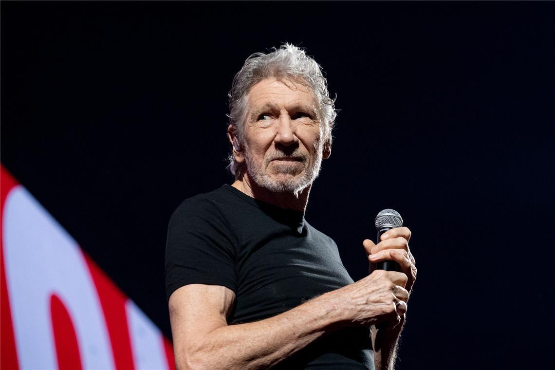 Roger Waters während eines Auftritts im Palau Sant Jordi im Rahmen seiner "This is not a drill Tour".