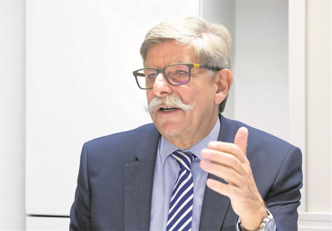 Rolf Barreuther gibt sein Wissen noch als Berater von Geba Consult weiter, will aber insgesamt etwas kürzertreten. Foto: J. Fiedler