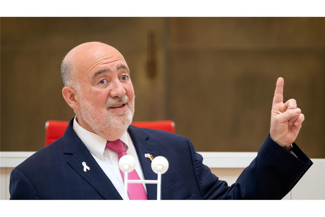 Ron Prosor, Botschafter von Israel in Deutschland, traf sich mit Wolfram Weimer. (Archivbild)