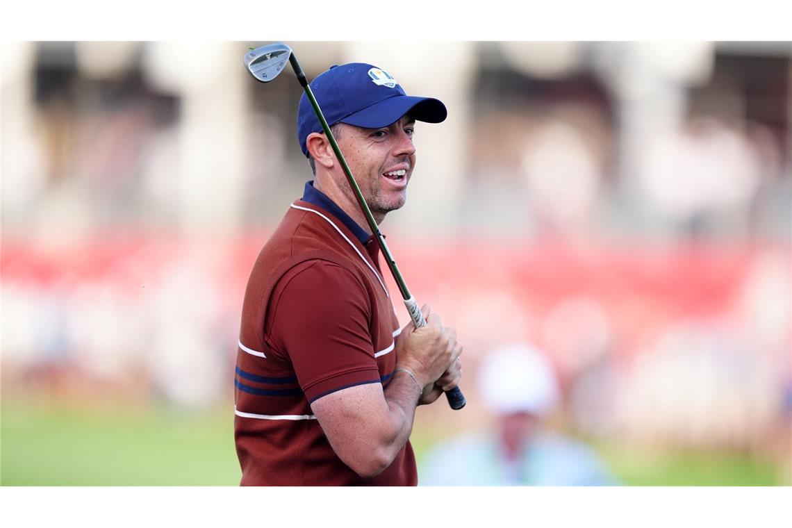 Europas Top-Golfer beim Ryder Cup vor Sieg in den USA Rory McIlroy ist der Star des europäischen Ryder-Cup-Teams.