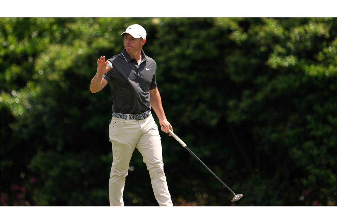 Golf-Idol Langer verpasst Cut bei Masters-Abschied Rory McIlroy spielte eine starke 66er-Runde am zweiten Tag.
