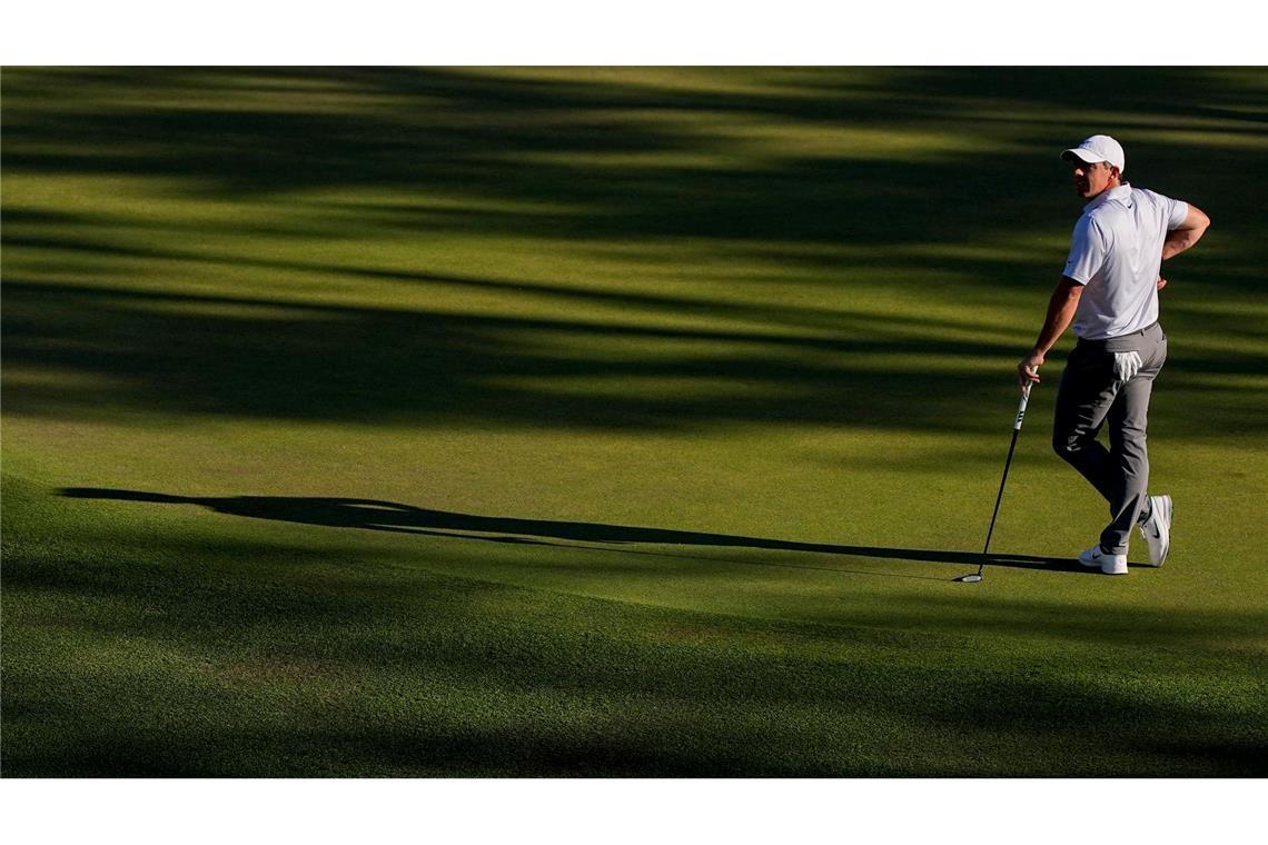 Rory McIlroy steht beim Masters in August unangefochten an der Spitze.