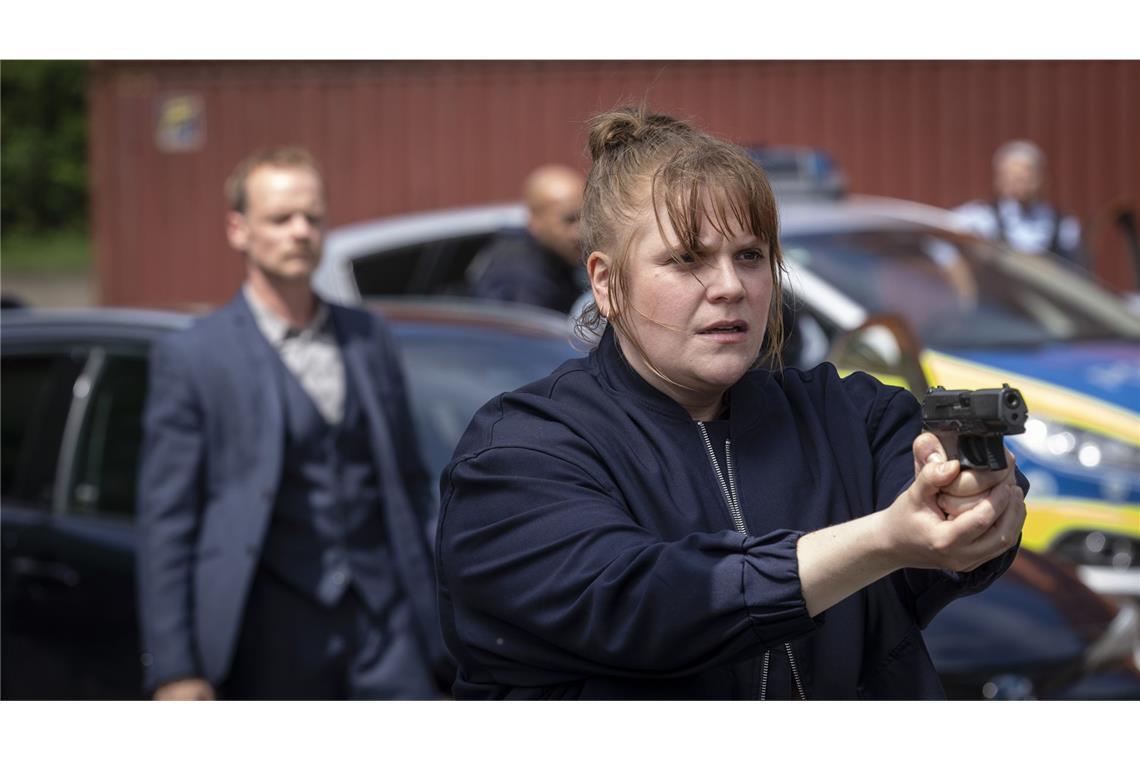 Wie war „Abstellgleis“, der neue „Tatort“ aus Dortmund? Rosa Herzog (Stefanie Reinsperger) und Daniel Kossik (Stefan Konarske).