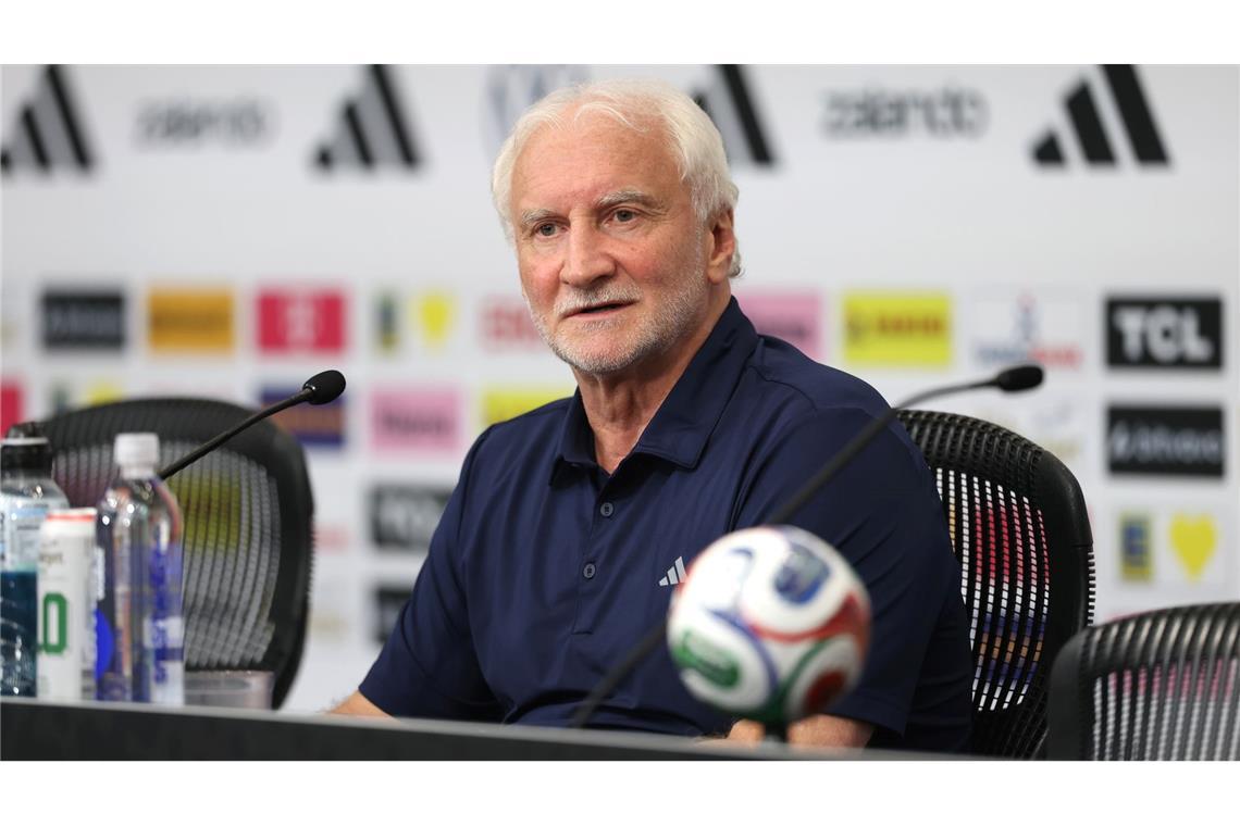 Rudi Völler ist vor dem WM-Start optimistisch.