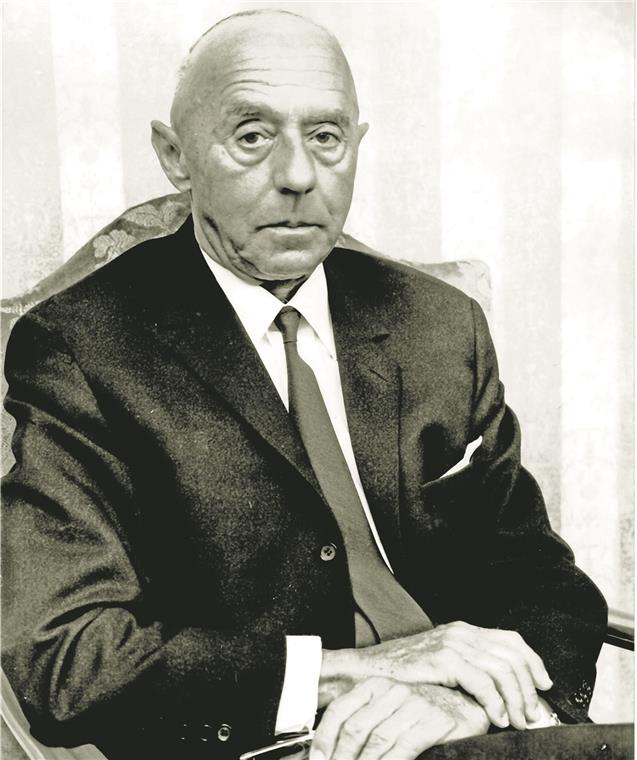 Widerstandskämpfer und Demokrat Rudolf Hartmann aus Murrhardt (Foto) sollte öffentlich gewürdigt werden, sagt Christian Schweizer, der intensiv zu seinen Widerstandsaktivitäten geforscht hat. Foto: Archiv Carl-Schweizer-Museum