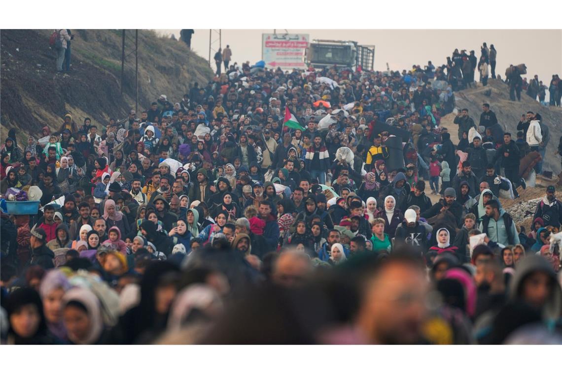 Bilder des Tages Rückkehr nach Gaza