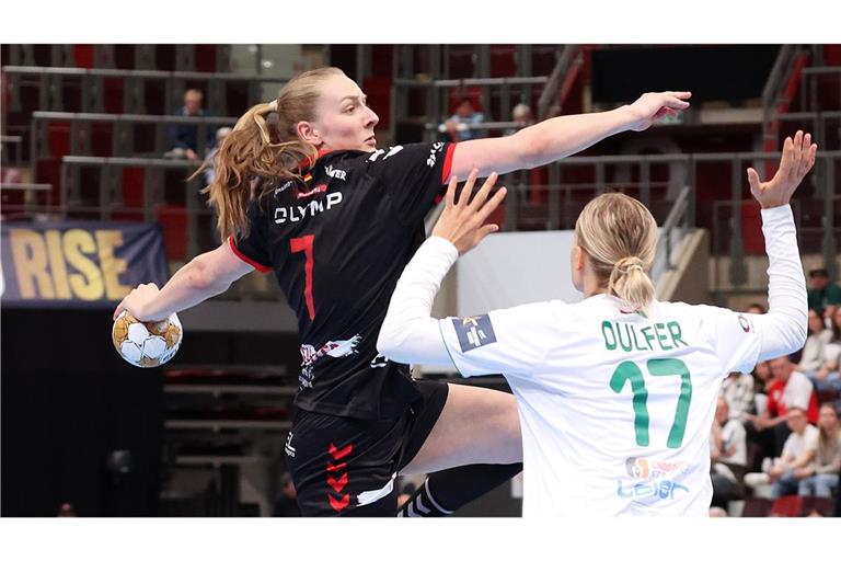 Rückraumspielerin Viola Leuchter und die HB Ludwigsburg konnten sich nicht für das Final Four der Champions League qualifizieren.