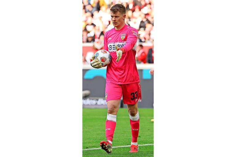 Ruhig und sachlich auf dem Platz: VfB-Torhüter Alexander Nübel