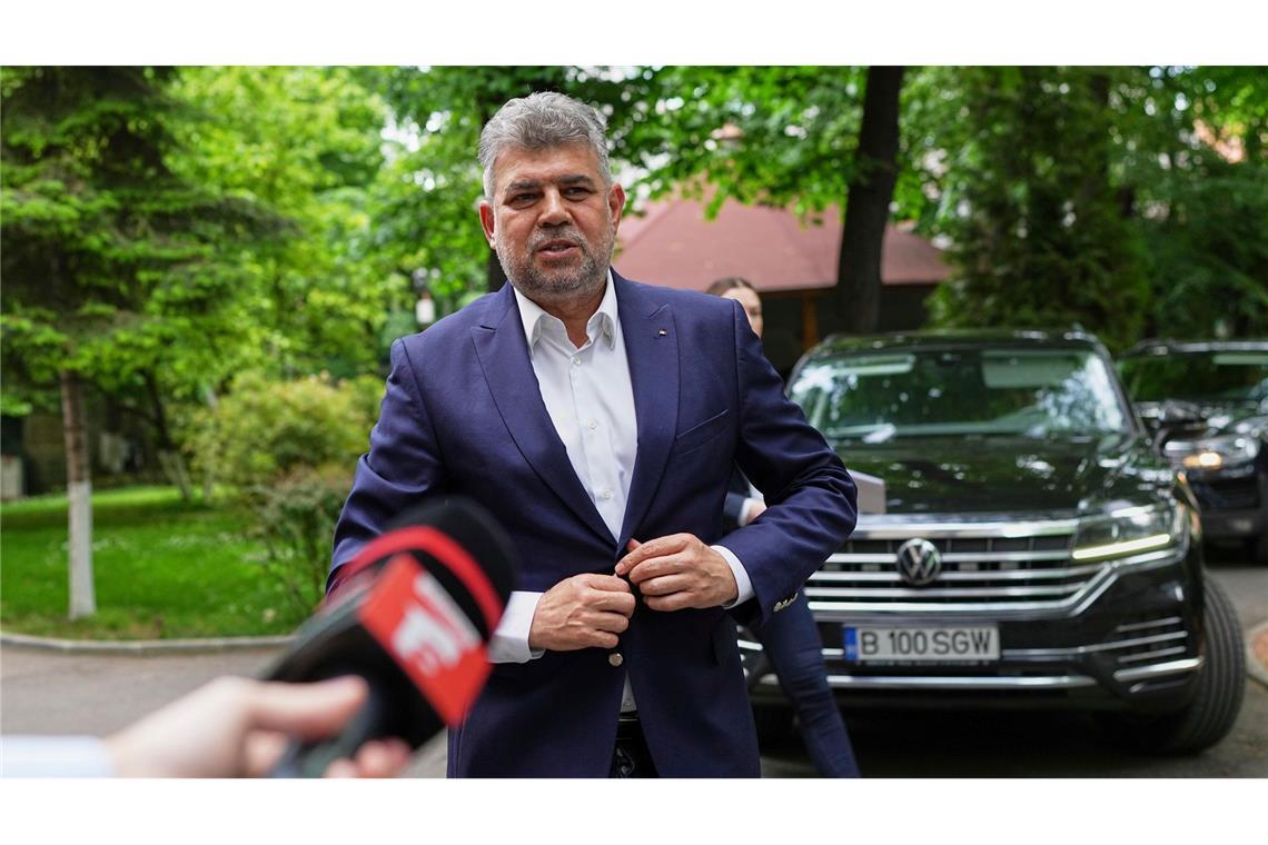Rumänien: Regierungskrise nach Teilsieg von Rechtspopulist Rumäniens Ministerpräsident Marcel Ciolacu ist wegen der Niederlage des Regierungskandidaten bei der Präsidentenwahl zurückgetreten.