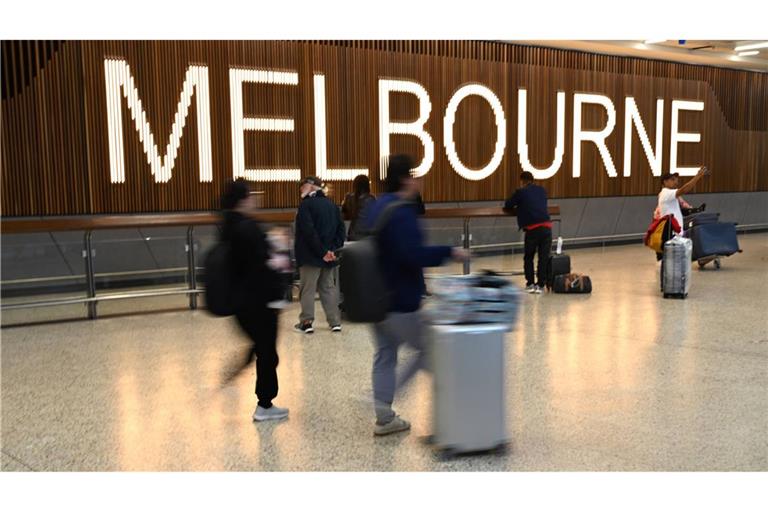 Rund 150 Reisende mussten am Flughafen Melbourne evakuiert werden (Symbolbild).