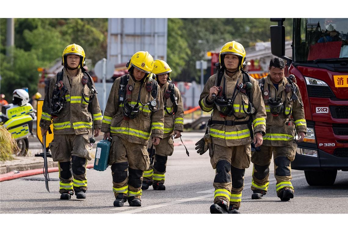 Rund 2.300 Feuerwehrleute kamen bislang zum Einsatz.