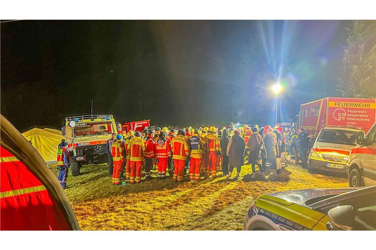 Rund 250 Einsatzkräfte und 200 Freiwillige suchten nach dem Kind.