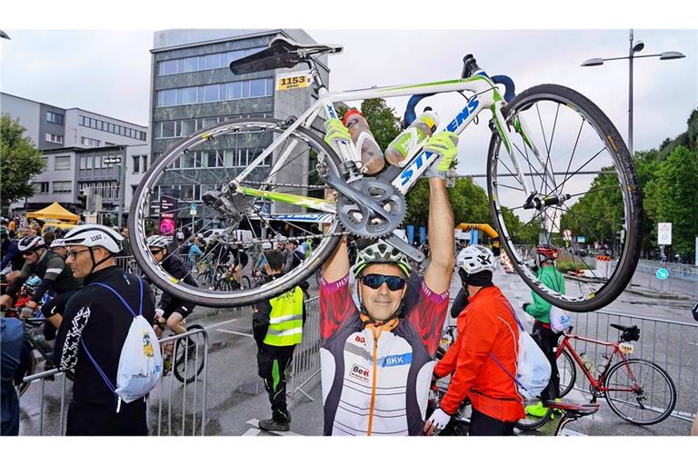 Rund 4000 Teilnehmer waren beim Brezel Race am Start.