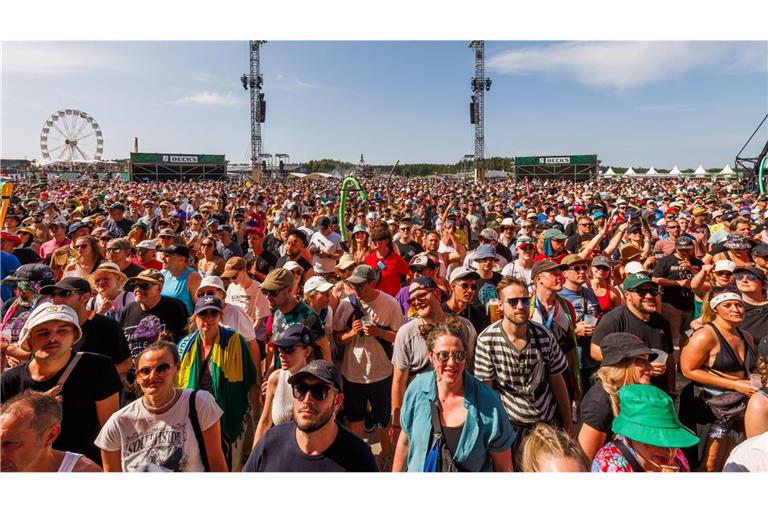 Rund 56.000 Menschen waren auf dem „Southside“-Festival.