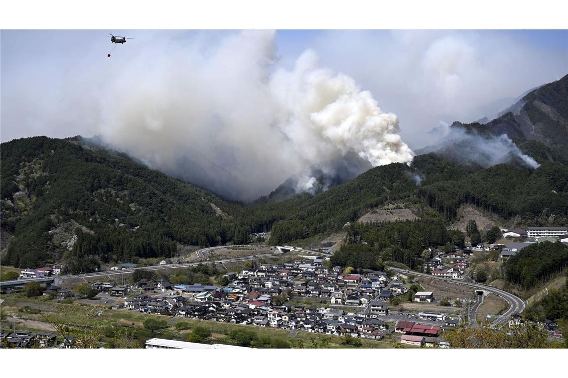 Rund ein Drittel der Bevölkerung von Ōtsuchi wurde zum Verlassen ihrer Häuser aufgefordert.