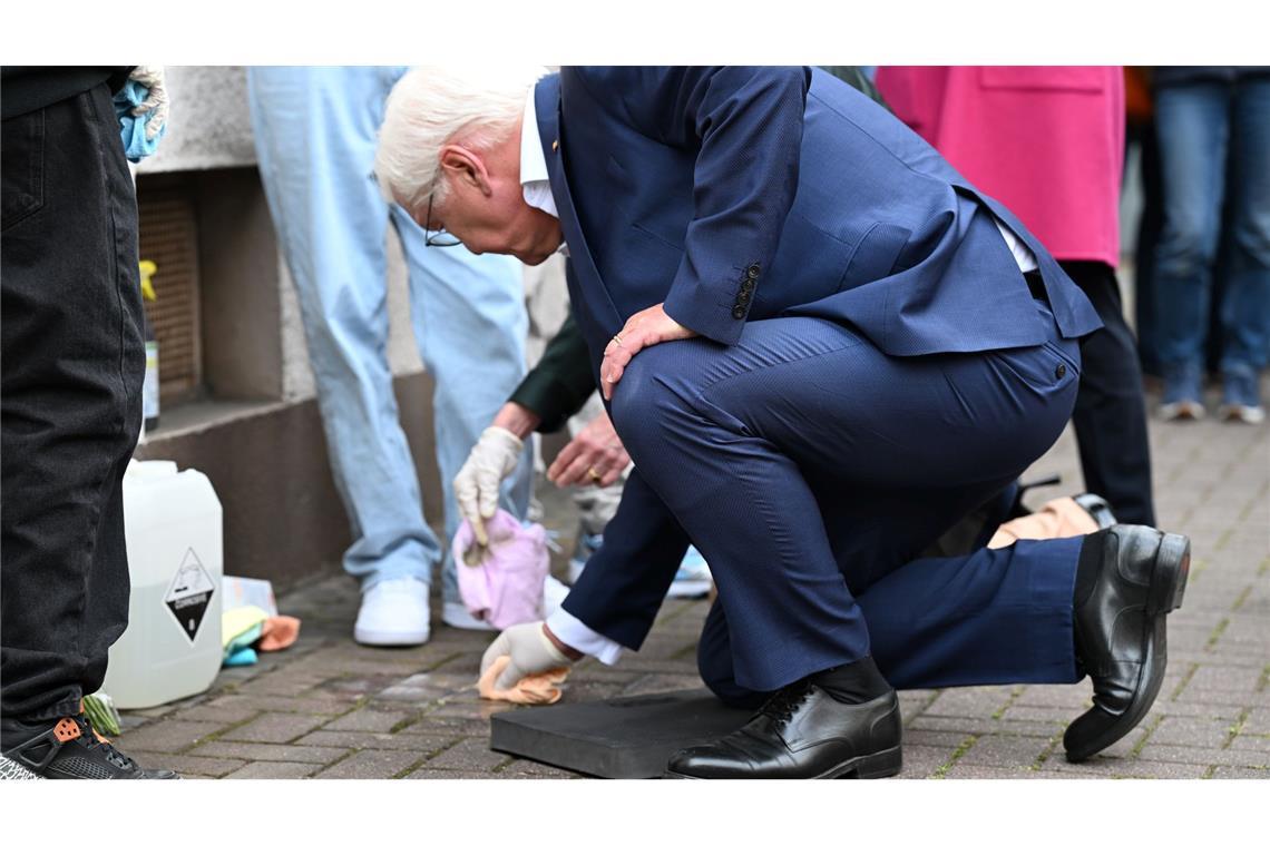 Rund um den Ehrentag hat sich auch Bundespräsident Steinmeier engagiert