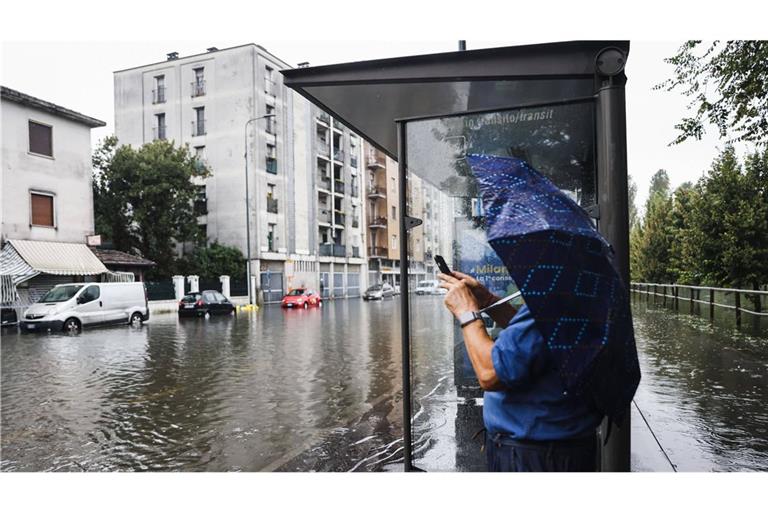 Rund um die Alpen – besonders in Italien –  drohen über Ostern Unwetter (Symbolbild)