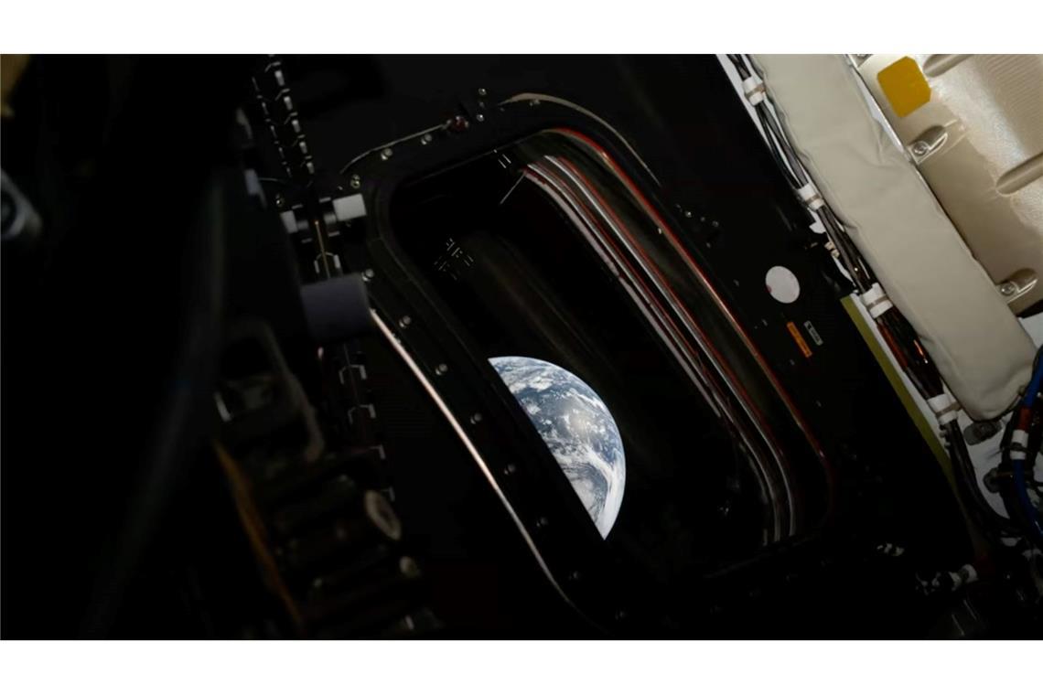 Rund zehn Tage lang sind die Astronauten mit der "Orion"-Kapsel unterwegs.