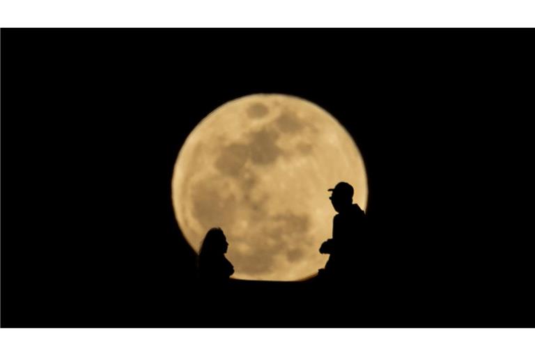Runde Sache: Vollmond in Texas