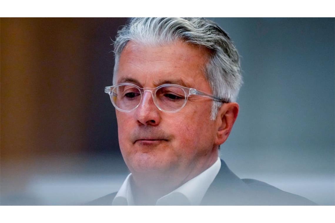 Rupert Stadler, ehemaliger Vorstandsvorsitzender des Automobilherstellers Audi, im Landgericht München.  (Archivfoto)