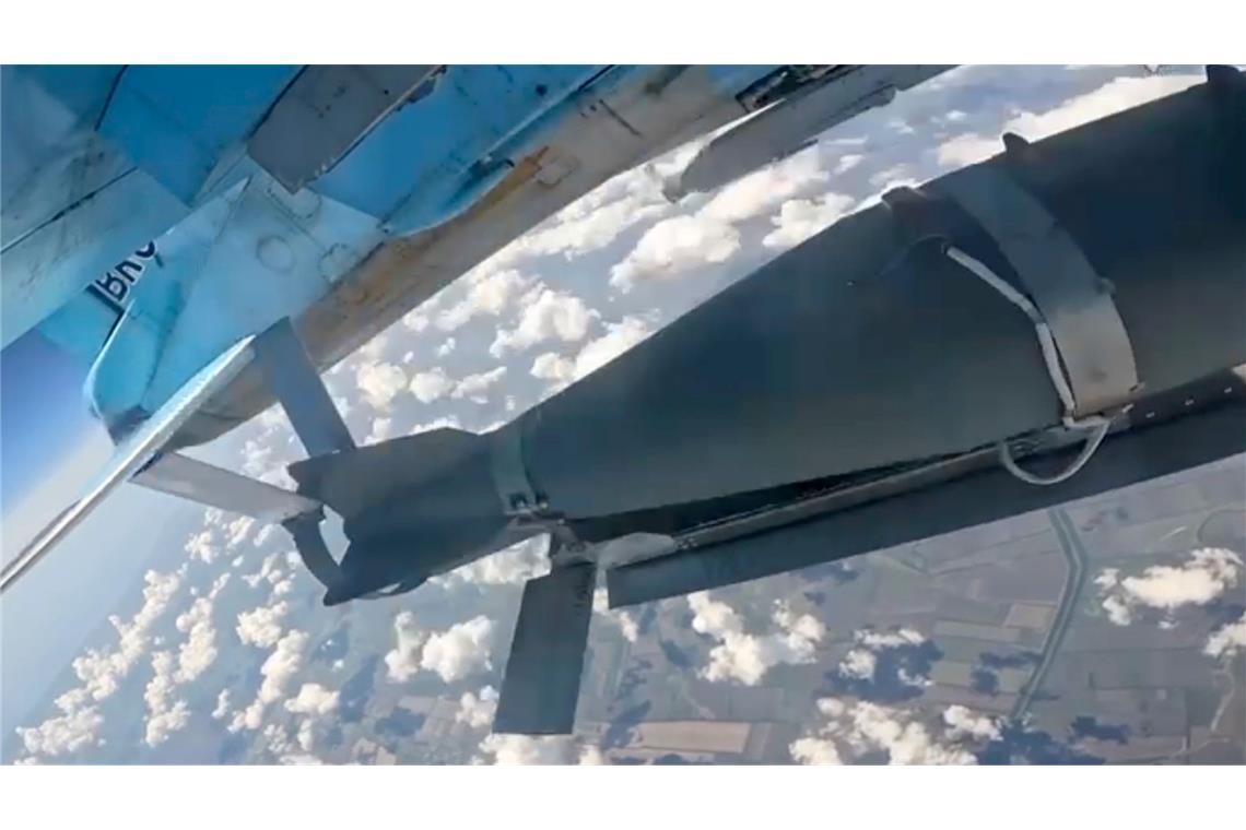 Ukraine: Russischer Angriff tötet mehr als 20 Zivilisten Russische Gleitbomben haben nur eine kurze Vorwarnzeit, es gibt kaum ein Abwehrmittel. (Archivbild)