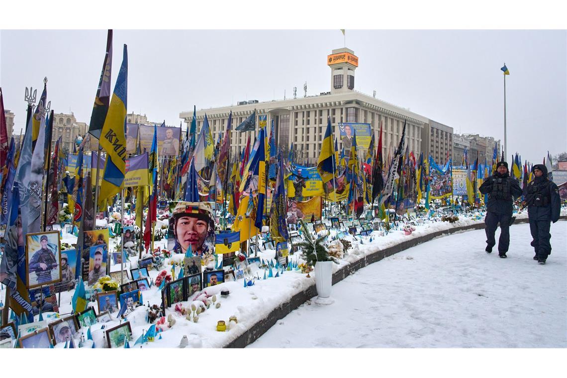 Russische Luftangriffe verschärfen die Not der Ukraine im harten Winter.