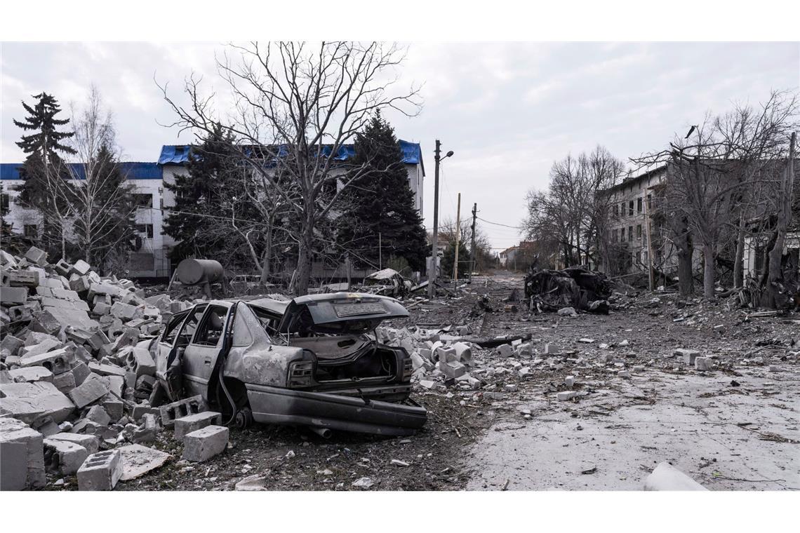 Russische Truppen dringen immer dichter an die ukrainische Stadt Pokrowsk vor.