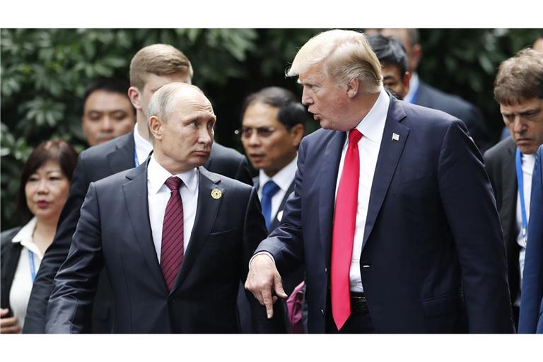 Russland geht es beim Treffen von Kremlchef Putin mit US-Präsident Trump nicht nur um den Krieg in der Ukraine. (Archivbild)