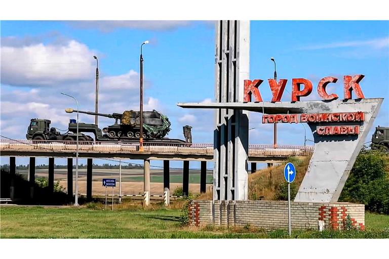 Russland nutzt die Region Kursk an der Grenze zur Ukraine als Aufmarschgebiet für den Krieg gegen das Nachbarland. (Archivbild)