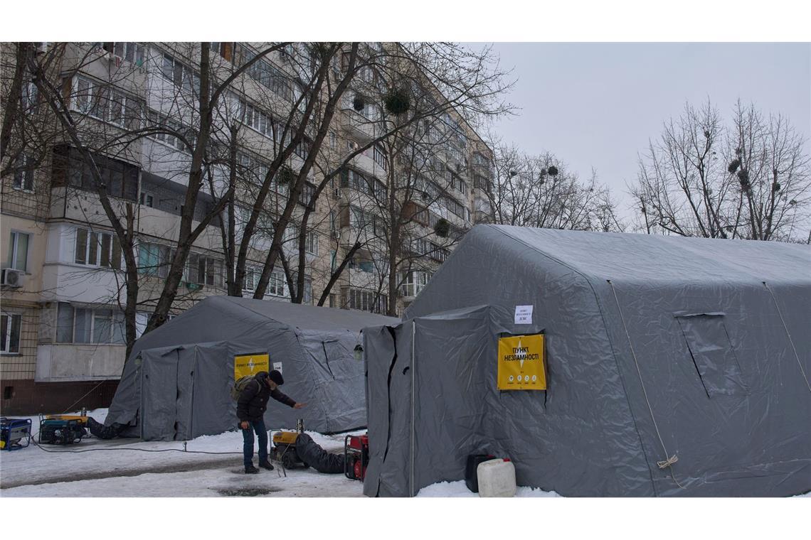 Russland schießt weiter auf die Ukraine. Auch auf Kiew. (Archivbild)