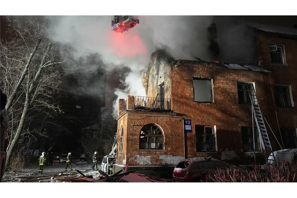 Russland schießt weiter auf die Ukraine. Auch auf Kiew. (Archivbild)