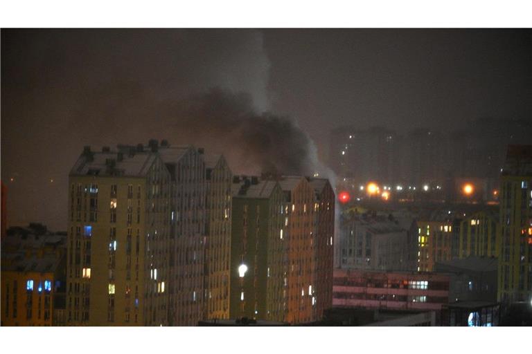 Russland überzieht Kiew mit massiven Luftangriffen.