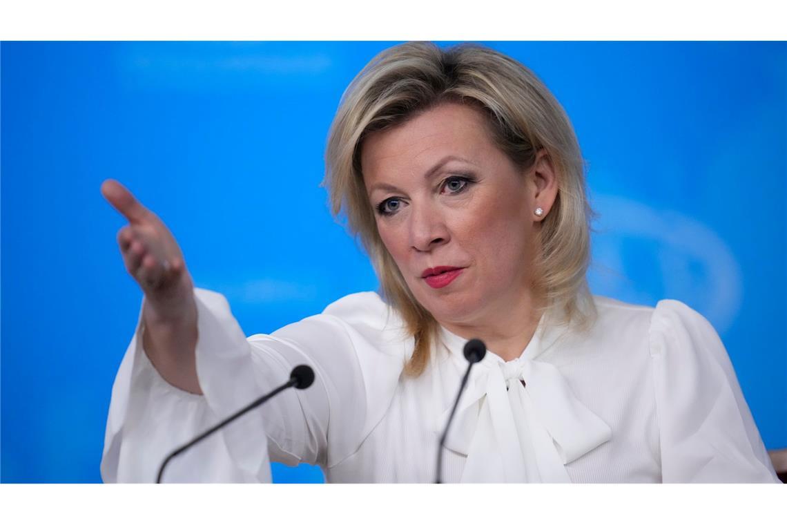 Russlands Außenamtssprecherin Sacharowa fordert die Mittelmeerstaaten auf, eine Öko-Katastrophe rund um den russischen Gastanker "Arctic Metagaz" zu verhindern. (Archivbild)