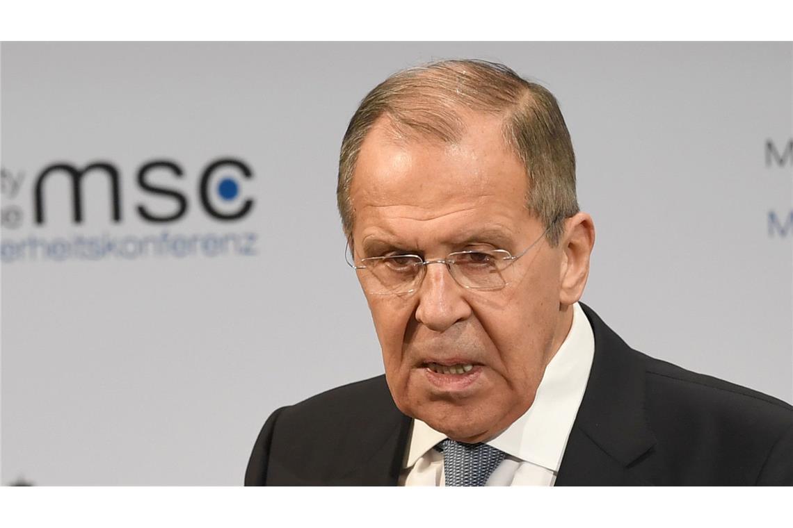 Russlands Außenminister Lawrow war früherStammgast in München.