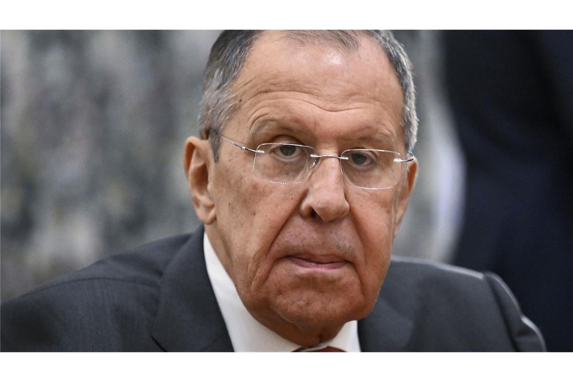 Russlands Außenminister Sergej Lawrow.