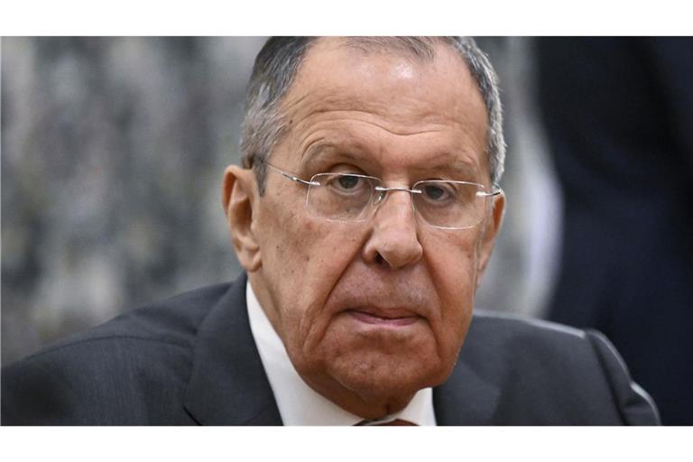 Russlands Außenminister Sergej Lawrow.