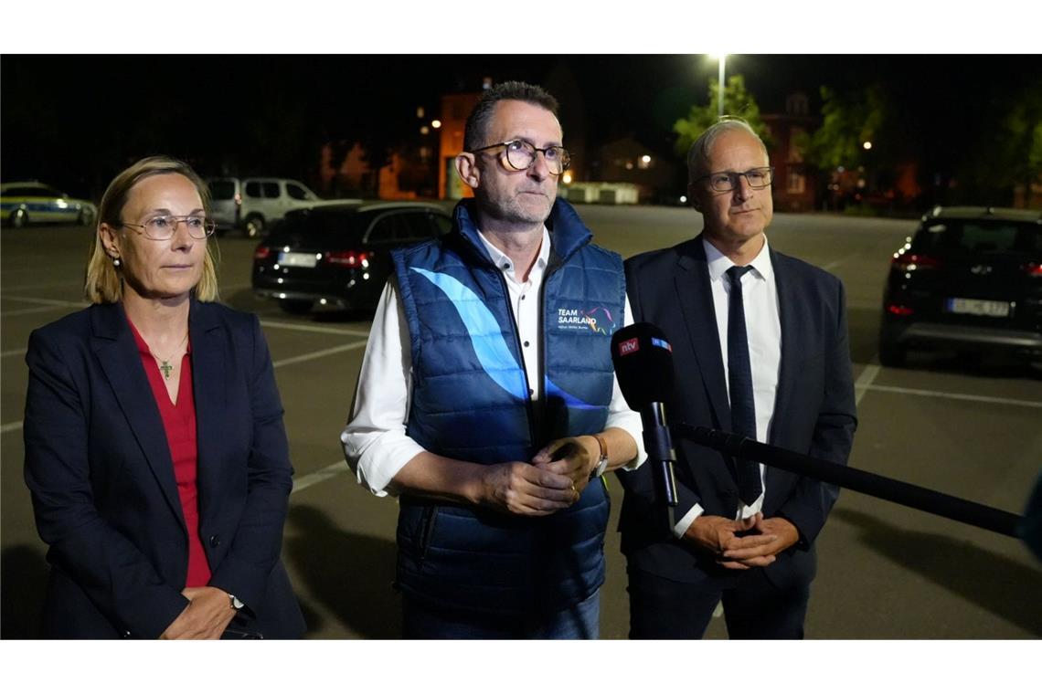 Saarland-Innenminister Reinhold Jost sprach von einem der "schwärzesten Tage für das Saarland und für die saarländische Polizei".
