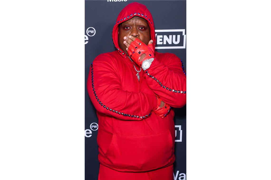 Sänger CeeLo Green zeigt sich bei den Grammys als CeeLo Red.