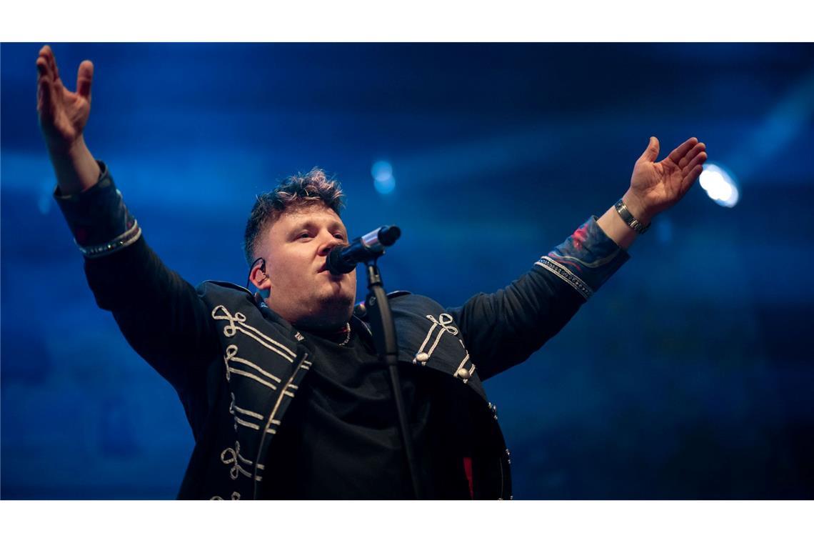 Sänger Florian Hertel fiel der Refrain im Auto ein. (Archivfoto)