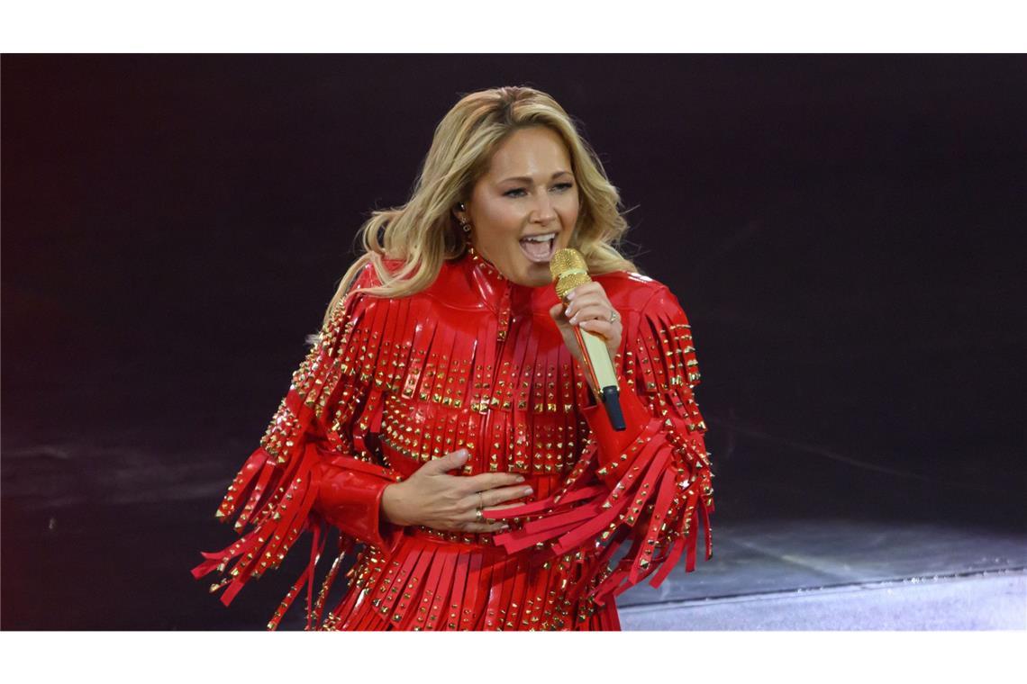 Sängerin Helene Fischer (hier beim Auftakt ihrer „360° Tour“ in Dresden) tritt an diesem Dienstag in Stuttgart auf.