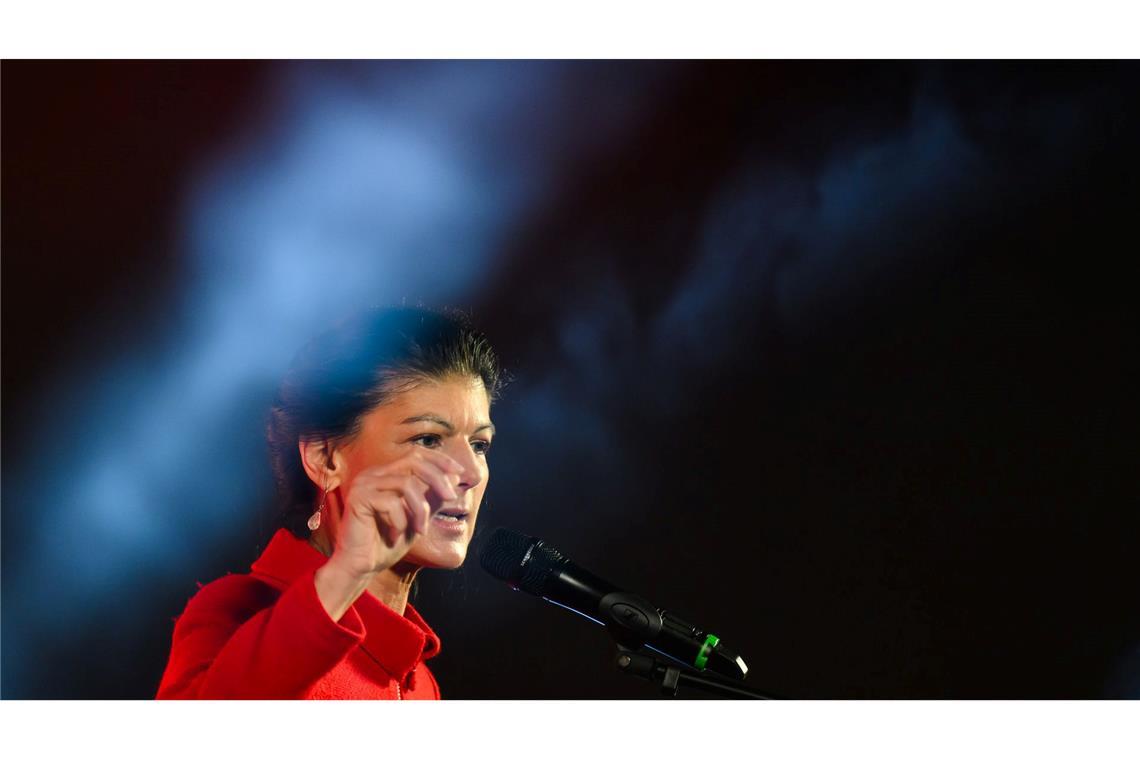 Teilnahme an "Wahlarena"? Wagenknecht scheitert in Karlsruhe Sahra Wagenknecht darf nicht an der "Wahlarena" teilnehmen. (Archivbild)
