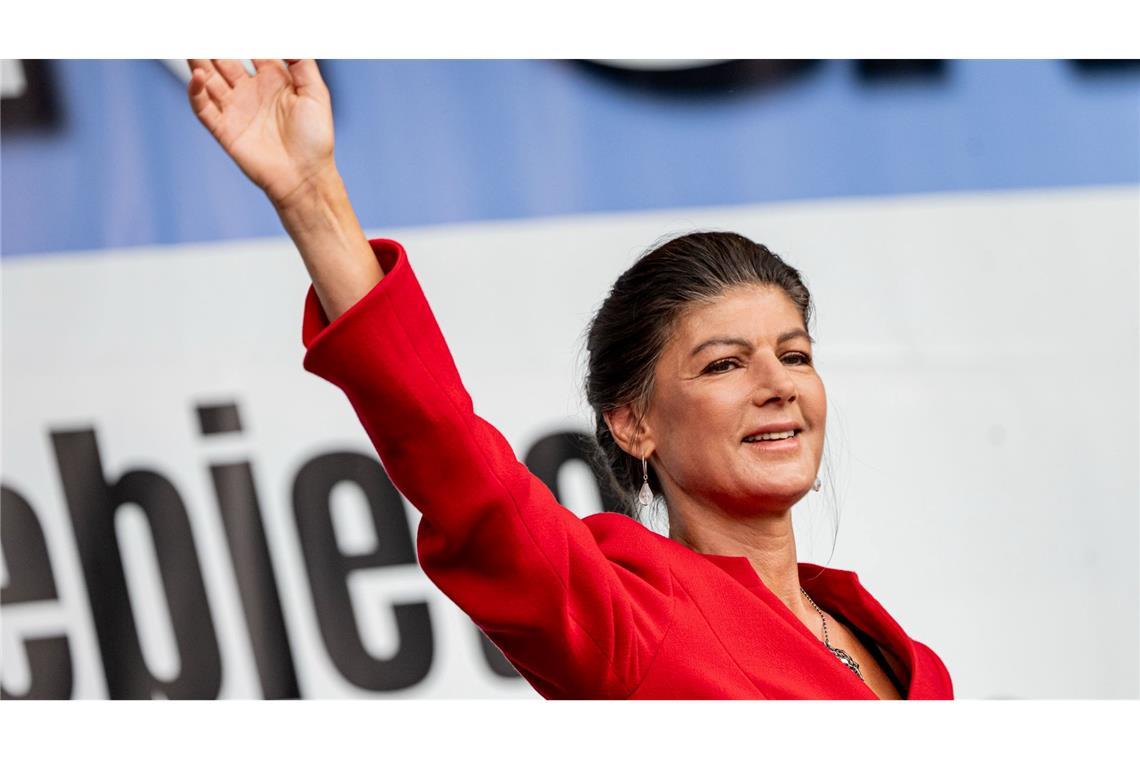 Sahra Wagenknecht hat bisher offen gelassen, ob sie als Chefin der nach ihr benannten Partei weitermachen möchte. (Archivbild)