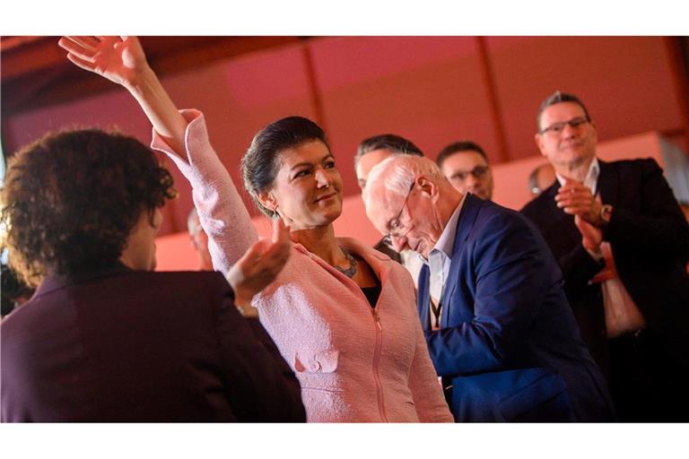 Sahra Wagenknecht zieht sich vom Parteivorsitz zurück.