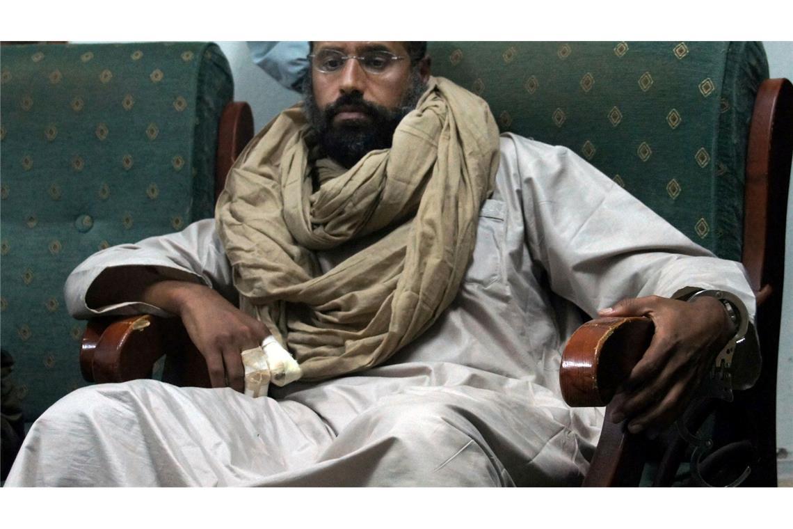 Saif al-Islam war 2021 nach langer Abwesenheit wieder in Libyen aufgetaucht. (Archivbild)