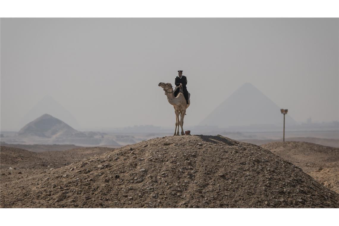 Pyramide bekritzelt: Ägyptischer Reiseführer festgenommen