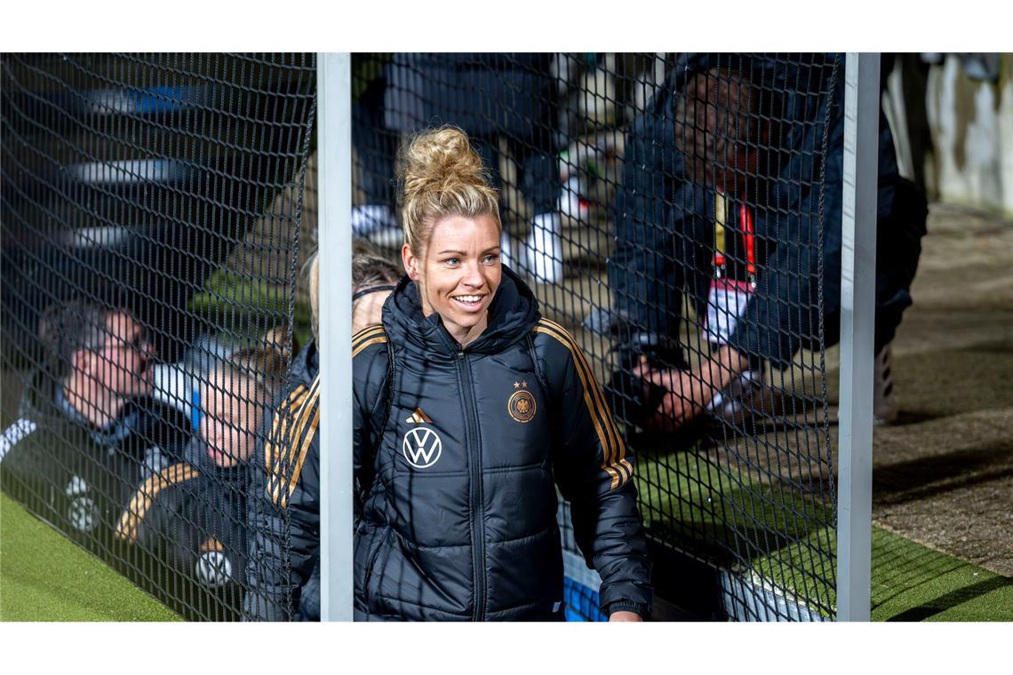 Mittelfeld-Casting bei DFB-Frauen: Schafft es Oberdorf noch? Sammelt mächtig Pluspunkte bei den DFB-Frauen: Linda Dallmann.
