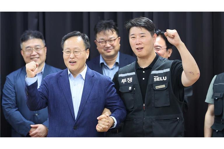 Samsung-Management und Gewerkschaft konnten einen angedrohten Generalstreik nur wenige Stunden vor Streikbeginn abwenden.