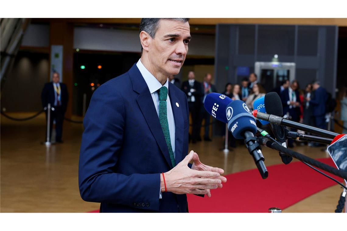 Der Neue aus Deutschland will Europa vorantreiben Sánchez ist im Umgang mit Israel nicht auf dem Kurs von Merz.