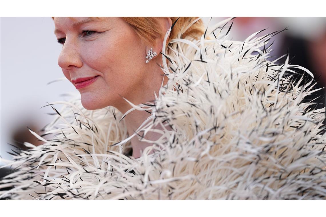 Sandra Hüller kommt zur Premiere des Films "Fatherland" während der 79. Internationalen Filmfestspiele in Cannes.